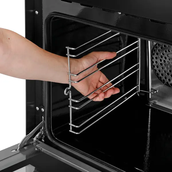 Heteluchtoven | SERIE AT | 4 Niveaus (438x315) | Elektrisch | 50°C/300°C | 2.7kW (230V) | 595x615x575(h)mm