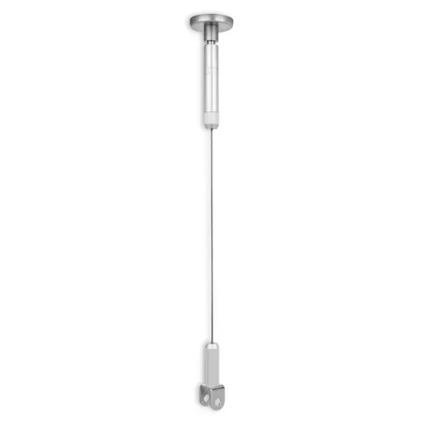 Etalage Ophangsysteem | ROD | Staaldraad/Aluminium | Plafond-Ophangbord-Bevestiging | Verstelbare Lengte (400cm)