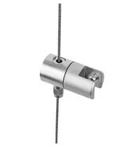 Luxus Ophangbordhouder | ROD | Aluminium | Enkelzijdig | Borddikte ≤8mm | Per Stuk