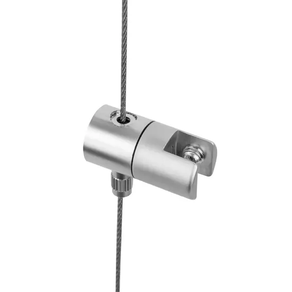 Ophangbordhouder | ROD | Aluminium | Enkelzijdig | Borddikte ≤8mm | Per Stuk