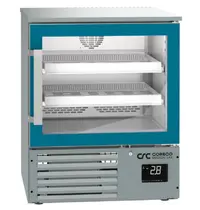 Coreco Medische Koelkast | LABORATORY | 130L | Grijs/Blauw | +2°C/+15°C | Geforceerd | Temperatuur-/Deuralarm | Licht Ontvlambare Medicatie | 645x640x805(h)mm