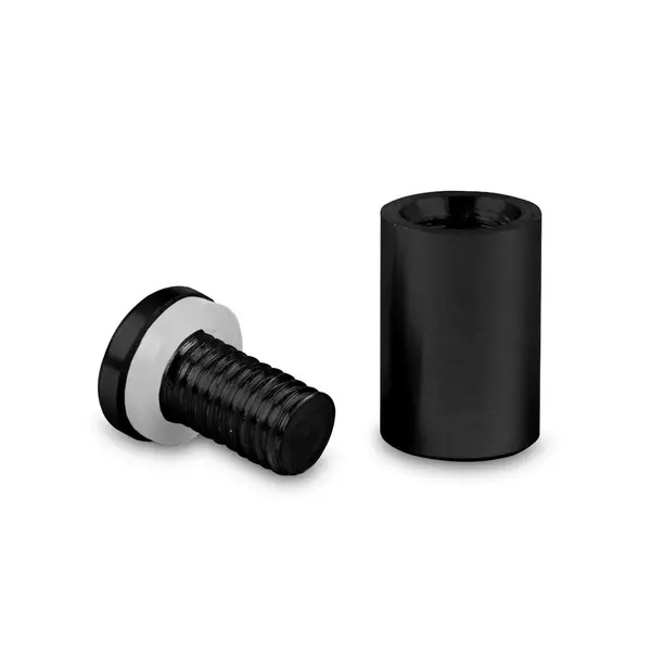 Afstandhouder | RVS | Zwart (Mat) | Per Stuk | Ø13x13mm