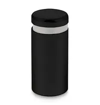 Luxus Afstandhouder | RVS | Zwart (Mat) | Per Stuk | Ø15x25mm