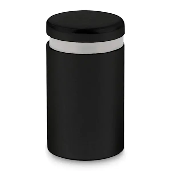 Afstandhouder | RVS | Zwart (Mat) | Per Stuk | Ø19x25mm