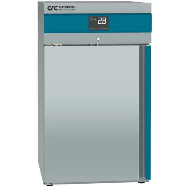 Medische Koelkast | LABORATORY | 175L | Grijs/Blauw | +2°C/+15°C | Geforceerd | Temperatuur-/Deuralarm | Licht Ontvlambare Medicatie | 600x650x1020(h)mm