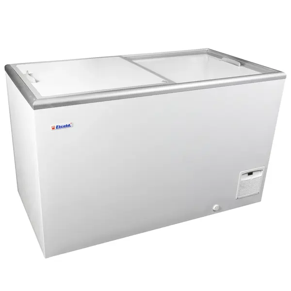 Vrieskist | CUBE | 426L | Wit | -16°C/-23°C | Statisch | Schuifdeksels | Wielen | 1344x694x867(h)mm