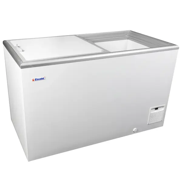 Vrieskist | CUBE | 426L | Wit | -16°C/-23°C | Statisch | Schuifdeksels | Wielen | 1344x694x867(h)mm