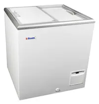 Elcold Vrieskist | CUBE | 205L | Wit | -16°C/-23°C | Statisch | Schuifdeksels | Wielen | 764x694x867(h)mm 