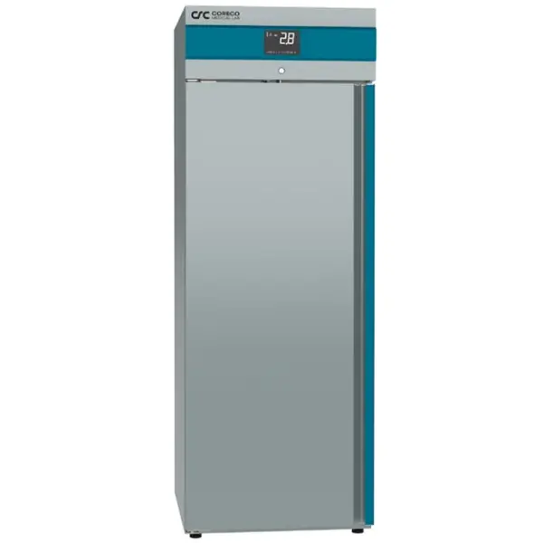 Medische Koelkast | LABORATORY | 335L | Grijs/Blauw | +2°C/+15°C | Geforceerd | Temperatuur-/Deuralarm | Licht Ontvlambare Medicatie | 600x650x1680(h)mm