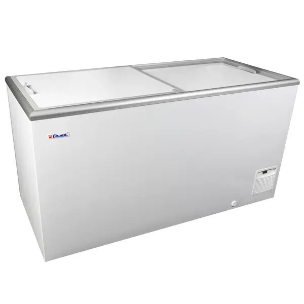 Vrieskist | CUBE | 602L | Wit | -16°C/-23°C | Statisch | Schuifdeksels | Wielen | 1804x694x867(h)mm