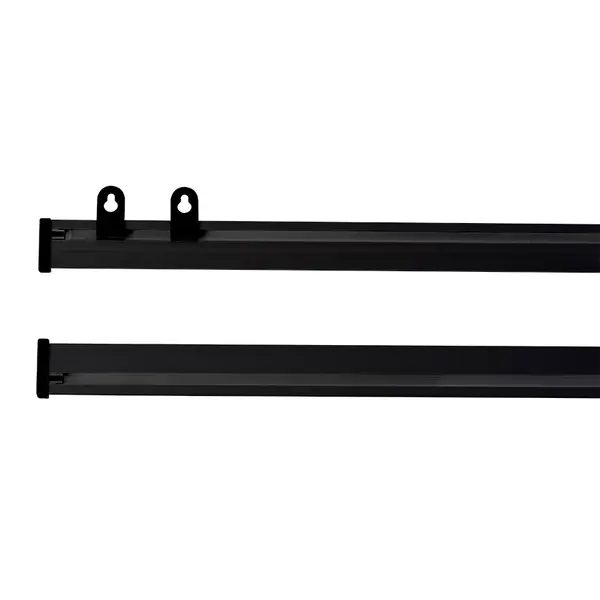 Posterrails | STANDARD | Aluminium | Zwart | Lengte 150cm