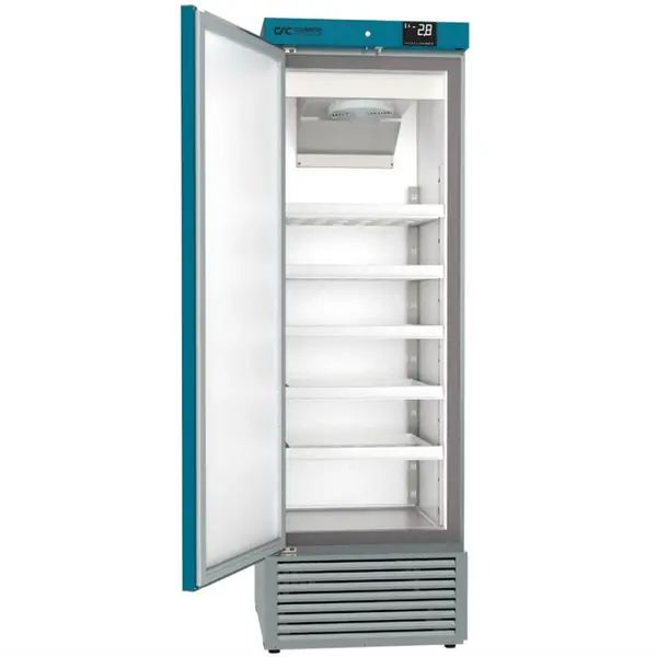 Medische Koelkast | LABORATORY | 470L | Grijs/Blauw | +2°C/+15°C | Geforceerd | Temperatuur-/Deuralarm | 660x750x2050(h)mm