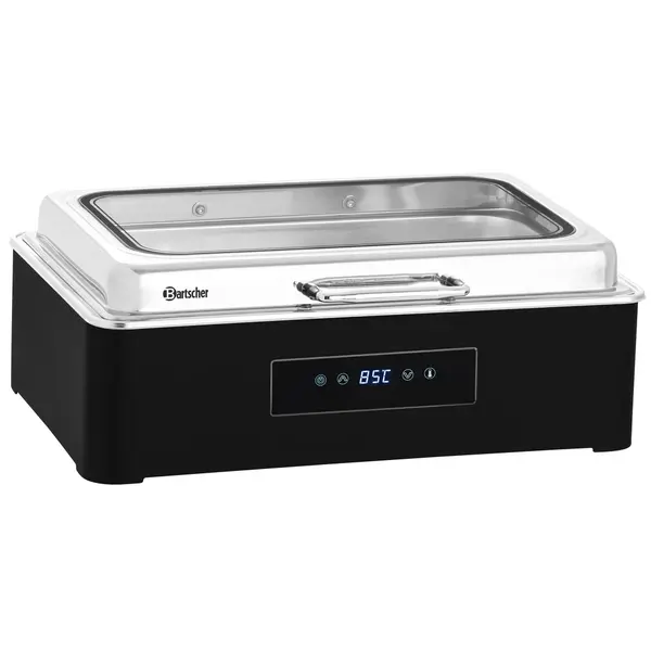 Chafing Dish | Elektrisch | 1/1 GN | 40°C/90°C | 0.5kW (230V) | Touchbediening + Afstandsbediening | 560x425x225(h)mm