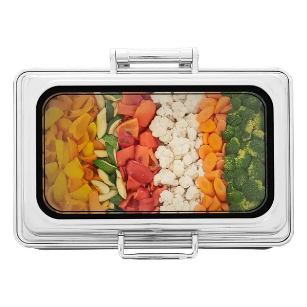 Chafing Dish | Elektrisch | 1/1 GN | 40°C/90°C | 0.5kW (230V) | Touchbediening + Afstandsbediening | 560x425x225(h)mm