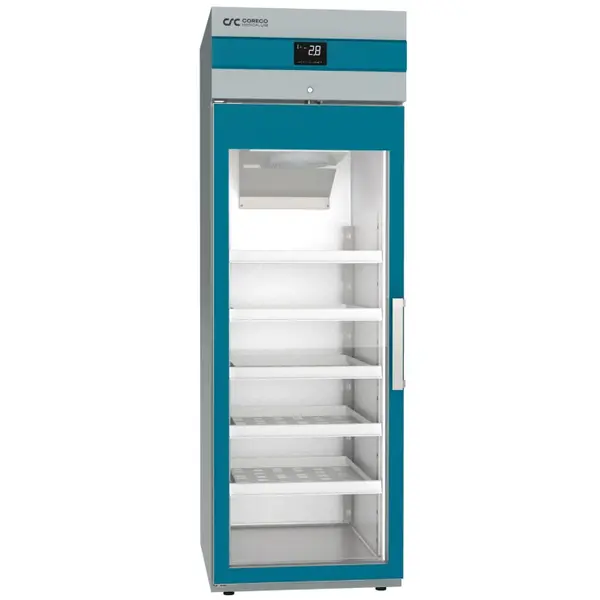 Medische Koelkast | LABORATORY | 565L | Grijs/Blauw | +2°C/+15°C | Geforceerd | Temperatuur-/Deuralarm | 660x855x1995(h)mm