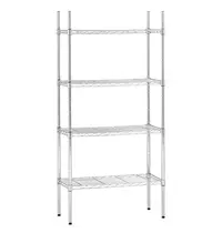 Bartscher Opbergrek | Staal | 4 Niveaus | Verstelbaar | Zelfmontage | 760x360x1545(h)mm