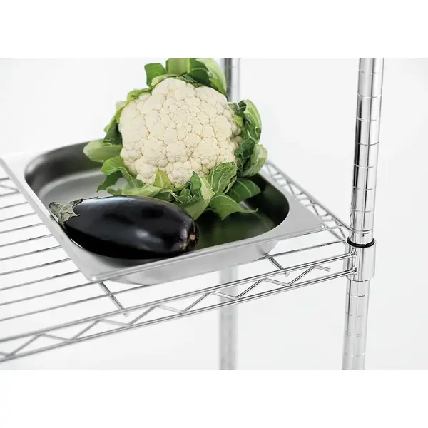 Opbergrek | Staal | 4 Niveaus | Verstelbaar | Zelfmontage | 760x360x1545(h)mm