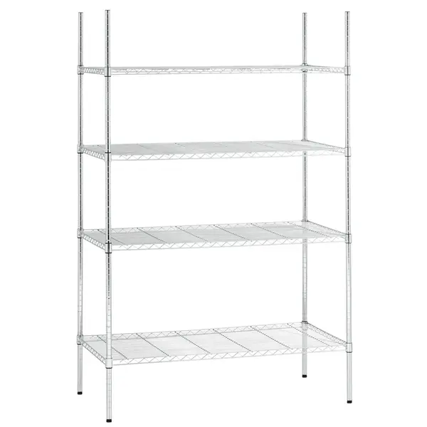 Opbergrek | Staal | 4 Niveaus | Verstelbaar | Zelfmontage | 1210x610x1845(h)mm