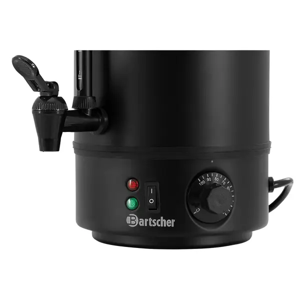 Heetwaterdispenser | Zwart | 10L | 30°C/100°C | 2.5kW (230V) | Enkelwandig | Lekbak | 295x270x505(h)mm