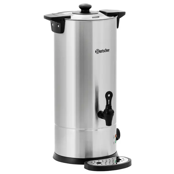 Glühweindispenser | RVS | 12.5L | 30°C/90°C | 1.6kW (230V) | Dubbelwandig | Lekbak | 300x305x535(h)mm