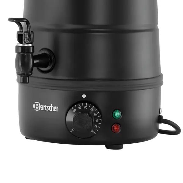 Heetwaterdispenser | Zwart | 5L | 30°C/100°C | 1.8kW (230V) | Enkelwandig | 280x270x400(h)mm