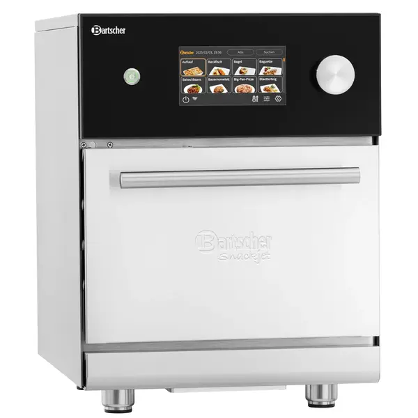 High Speed Oven | SNACKJET | Elektrisch | 25°C/280°C | Hetelucht + Magnetron | 3.5kW (230V) | Touchscreen + USB | 465x675x615(h)mm