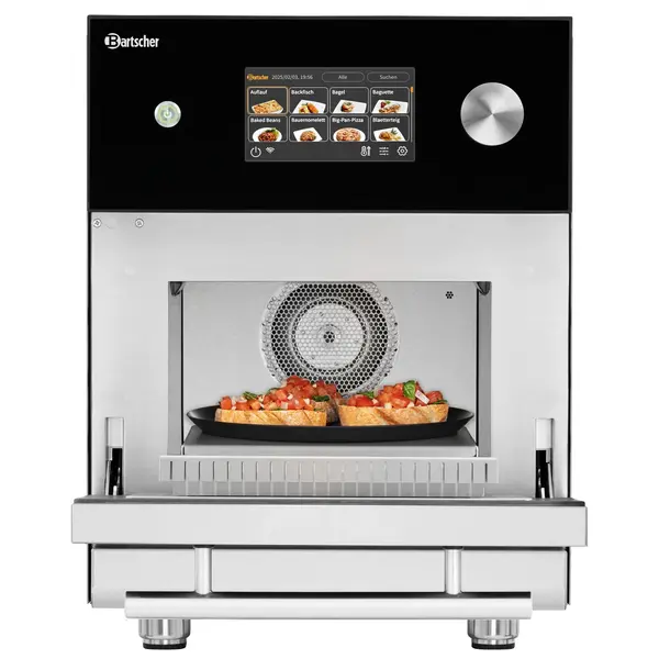 High Speed Oven | SNACKJET | Elektrisch | 25°C/280°C | Hetelucht + Magnetron | 3.5kW (230V) | Touchscreen + USB | 465x675x615(h)mm