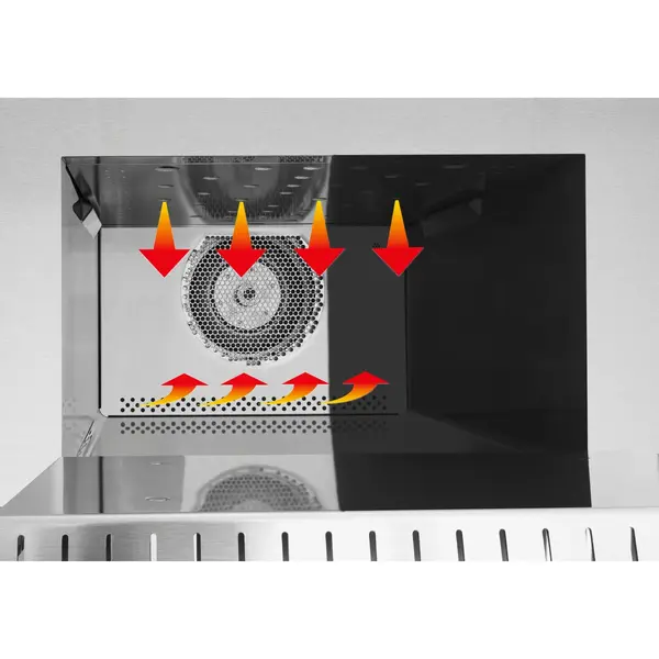 High Speed Oven | SNACKJET | Elektrisch | 25°C/280°C | Hetelucht + Magnetron | 3.5kW (230V) | Touchscreen + USB | 465x675x615(h)mm