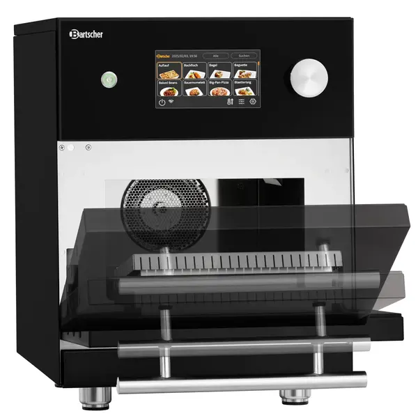 High Speed Oven | SNACKJET | Elektrisch | 25°C/280°C | Hetelucht + Magnetron | 3.5kW (230V) | Touchscreen + USB | 465x675x615(h)mm