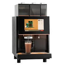 Bartscher Volautomatisch Koffiezetapparaat | KV2 TOPPING | 120 Kopjes/Dag | 3 Hoppers (1x Bonen + 2x Toppings) | Waterreservoir (4L) / Wateraansluiting | 2.5kW (230V) | Touchscreen + USB | 380x605x695(h)mm