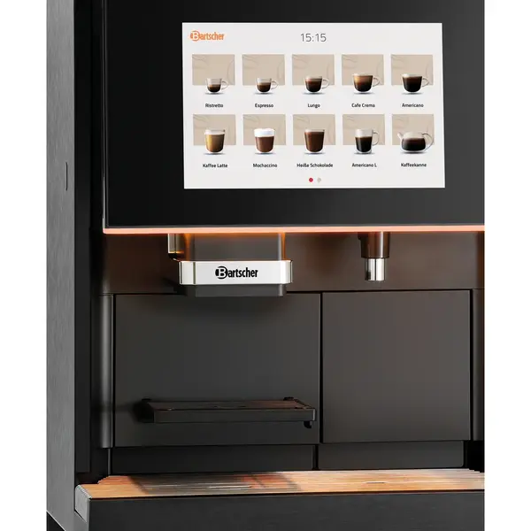 Volautomatisch Koffiezetapparaat | KV2 TOPPING | 120 Kopjes/Dag | 3 Hoppers (1x Bonen + 2x Toppings) | Waterreservoir (4L) / Wateraansluiting | 2.5kW (230V) | Touchscreen + USB | 380x605x695(h)mm