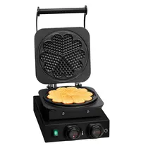 Bartscher Wafelijzer | Enkel | Hartvormige Wafels | 50°C/300°C | 2.2kW (230V) | Timer | 285x470x225(h)mm