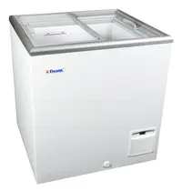 Elcold Vrieskist | NOVA | 205L | Wit | -16°C/-23°C | Statisch | Schuifdeksels | Wielen | 764x694x867(h)mm 