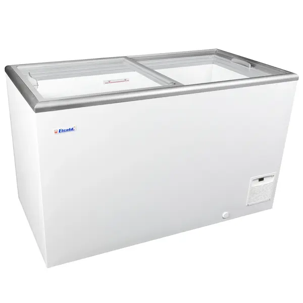 Vrieskist | NOVA | 426L | Wit | -16°C/-23°C | Statisch | Schuifdeksels | Wielen | 1344x694x867(h)mm