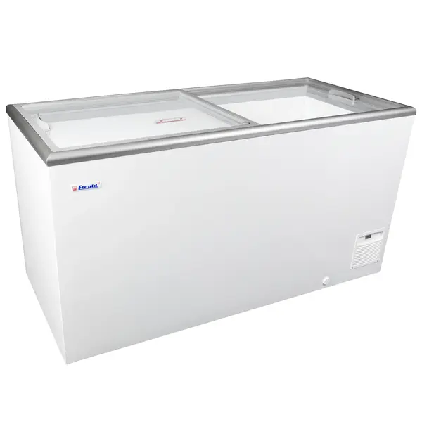 Vrieskist | NOVA | 602L | Wit | -16°C/-23°C | Statisch | Schuifdeksels | Wielen | 1804x694x867(h)mm