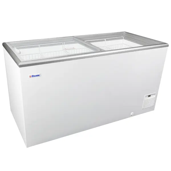 Vrieskist | NOVA | 602L | Wit | -16°C/-23°C | Statisch | Schuifdeksels | Wielen | 1804x694x867(h)mm