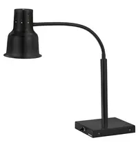 Bartscher Warmhoudlamp | Zwart | Flexibel | 1x 250W | Incl. Lamp | 190x270x700(h)mm 