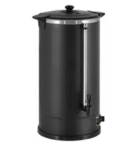 Bartscher Heetwaterdispenser | Zwart | 28L | 30°C/100°C | 2.8kW (230V) | Dubbelwandig | 400x385x630(h)mm 