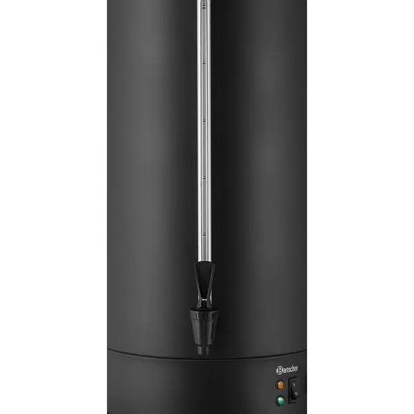 Heetwaterdispenser | Zwart | 28L | 30°C/100°C | 2.8kW (230V) | Dubbelwandig | 400x385x630(h)mm