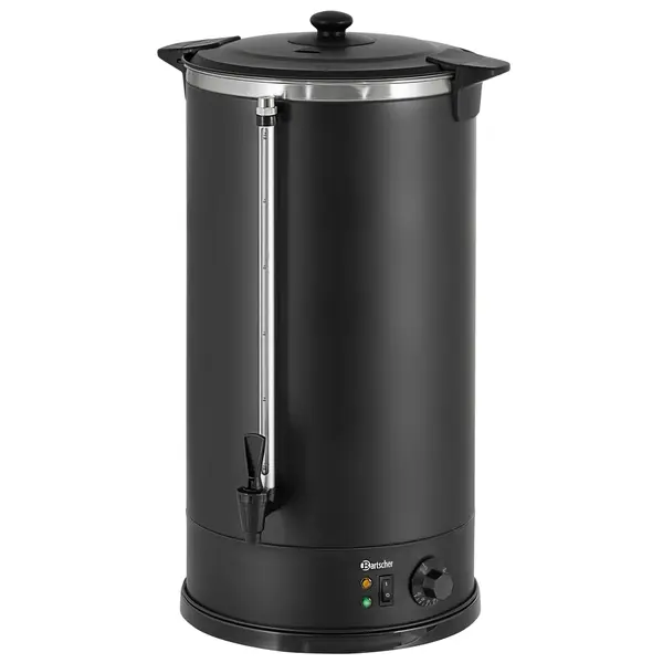 Heetwaterdispenser | Zwart | 28L | 30°C/100°C | 2.8kW (230V) | Dubbelwandig | 400x385x630(h)mm