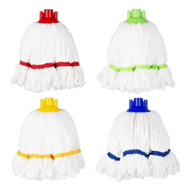 Mopkop | Microvezel | Blauw (Kleurcodering) | 210(h)mm