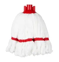 Jantex Mopkop | Microvezel | Rood (Kleurcodering) | 210(h)mm 