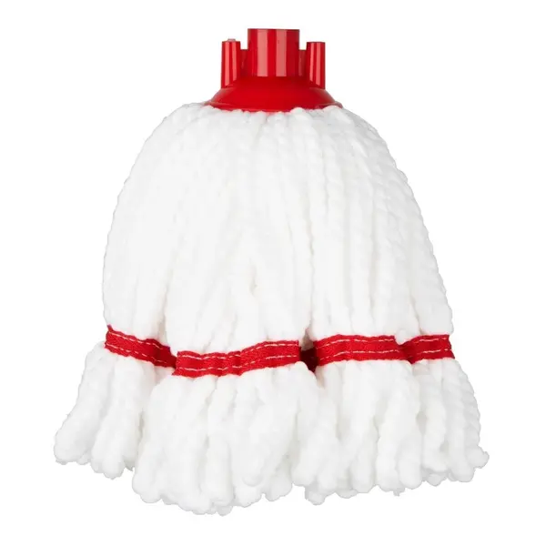 Mopkop | Microvezel | Rood (Kleurcodering) | 210(h)mm