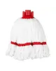 Jantex Mopkop | Microvezel | Rood (Kleurcodering) | 210(h)mm 
