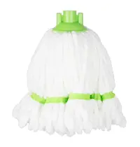 Jantex Mopkop | Microvezel | Groen (Kleurcodering) | 210(h)mm 