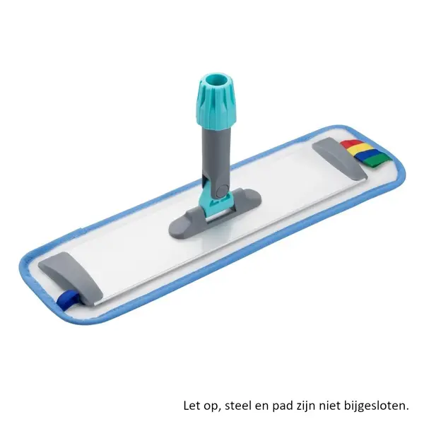 Platte Dweilkop | Aluminium/Kunststof | 400x90mm