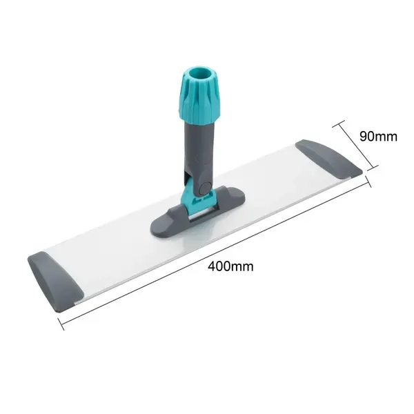 Platte Dweilkop | Aluminium/Kunststof | 400x90mm