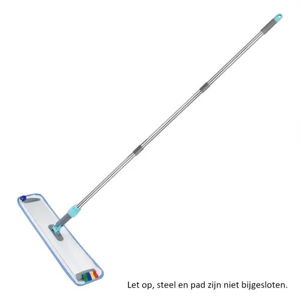 Platte Dweilkop | Aluminium/Kunststof | 600x90mm