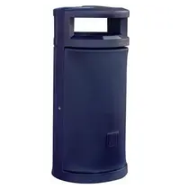 Luxus Afvalbak | Kunststof | Blauw | 120L | Open | Ø530x1160(h)mm