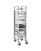 Bartscher Regaalwagen | RVS | 15 Etages (1/1 GN) | Wielen (Geremd) | Inschuifbaar | 440x680x1715(h)mm 